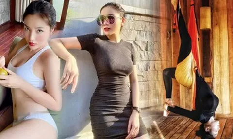 Từng mất điểm về vóc dáng, Kỳ Duyên giờ đây đã nuột nà vô cùng nhờ vào bộ môn mạo hiểm này